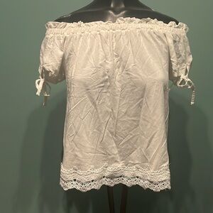 Crave Fame Off the Shoulder Top